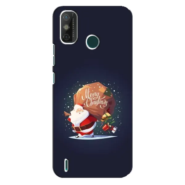 Чехол с рисунком «Подарки от Санты» для TECNO Spark GO (2020)