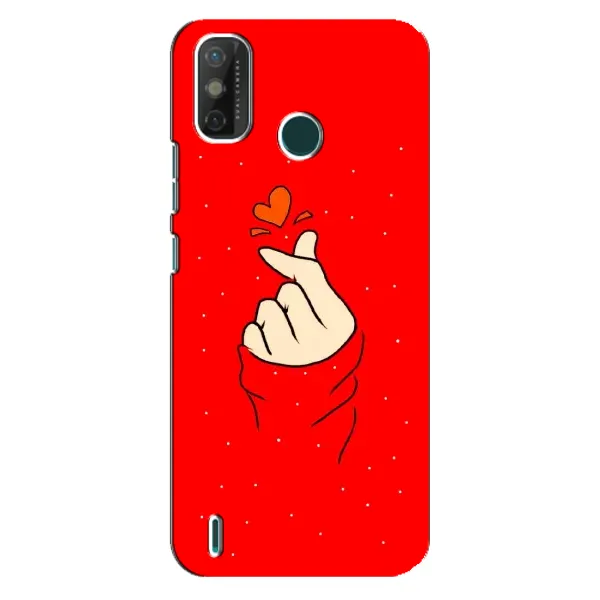 Чехол с рисунком «Сердце на красном» для TECNO Spark GO (2020) Чехол с рисунком «Сердце на красном» для TECNO Spark GO (2020)