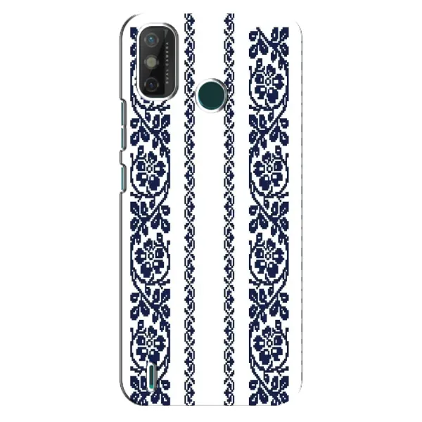Чехол с рисунком «Синяя вышиванка» для TECNO Spark GO (2020) Чехол с рисунком «Синяя вышиванка» для TECNO Spark GO (2020)
