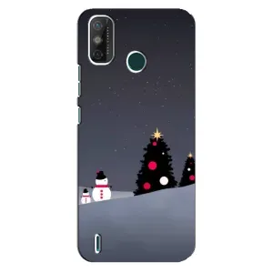 Чехлы на Новый Год TECNO Spark GO (2020) (Снеговички)