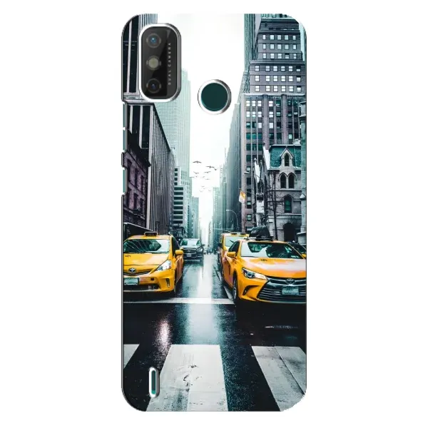 Чехол с рисунком «Такси» для TECNO Spark GO (2020) Чехол с рисунком «Такси» для TECNO Spark GO (2020)