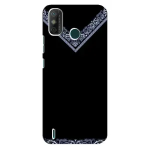 Силиконовый Чехол на TECNO Spark GO (2020) (Воротник вышиванки)
