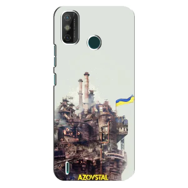 Чехол с рисунком «Азовсталь» для TECNO Spark GO (2021) Чехол с рисунком «Азовсталь» для TECNO Spark GO (2021)