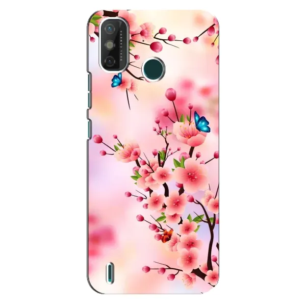 Чехол с рисунком «Бабочки на сакуре» для TECNO Spark GO (2021) Чехол с рисунком «Бабочки на сакуре» для TECNO Spark GO (2021)