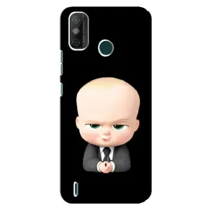 Мультяшний принт на Чохол для Техно Спарк го (2021) (Бос)