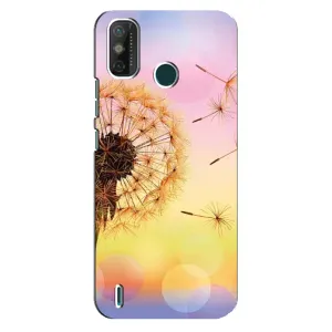 Силіконовий Чохол з кульбабками на TECNO Spark GO (2021) (Квітка-кульбаба)