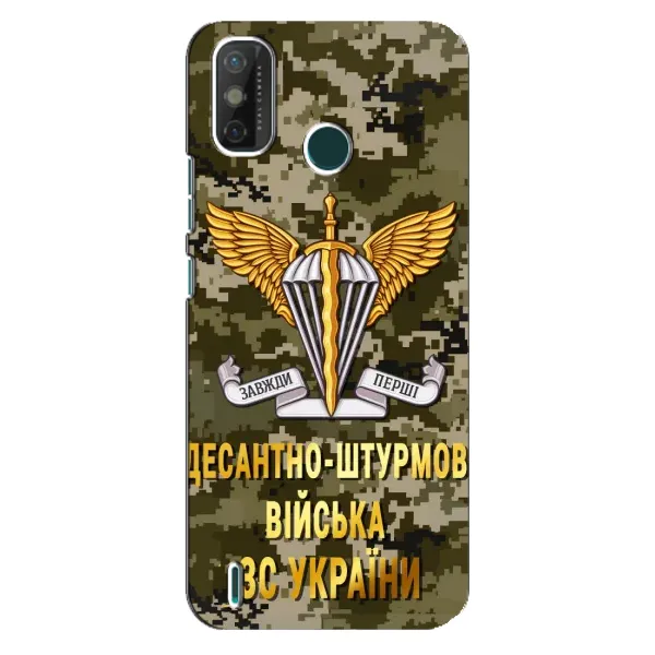 Чехол с рисунком «ДШВ ЗСУ» для TECNO Spark GO (2021) Чехол с рисунком «ДШВ ЗСУ» для TECNO Spark GO (2021)