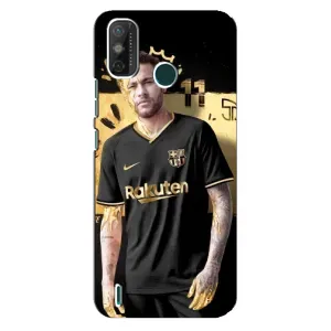 Силіконовий Чохол для TECNO Spark GO (2021) (Gold Neymar)