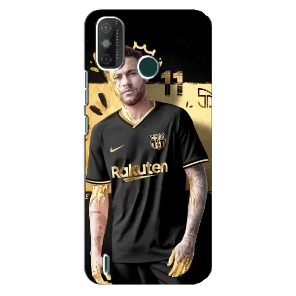 Чехол с рисунком «Gold Neymar» для TECNO Spark GO (2021)