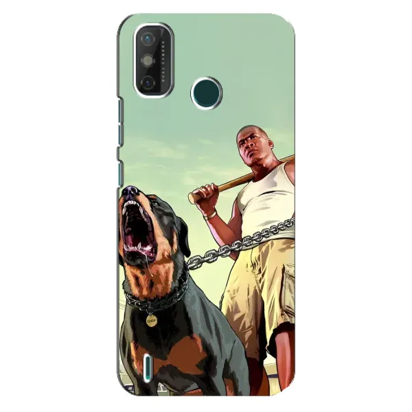 Чехол с рисунком «GTA» для TECNO Spark GO (2021)