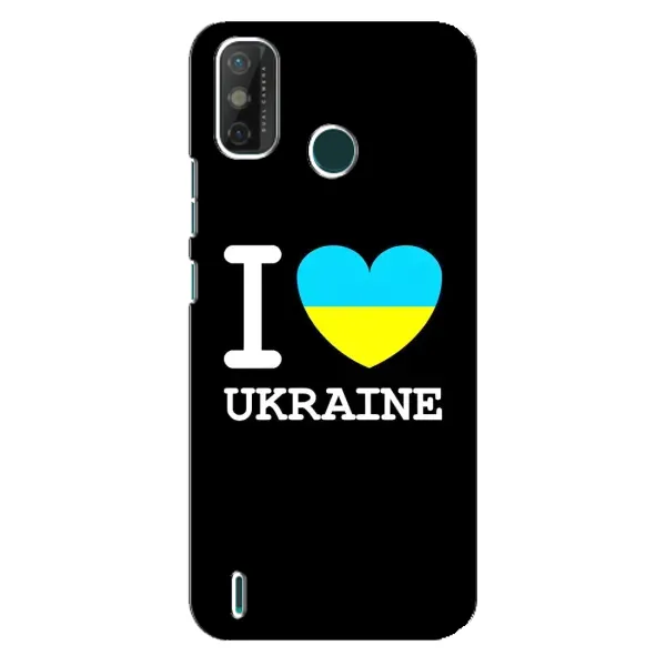 Чехол с рисунком «I Love Ukraine» для TECNO Spark GO (2021) Чехол с рисунком «I Love Ukraine» для TECNO Spark GO (2021)