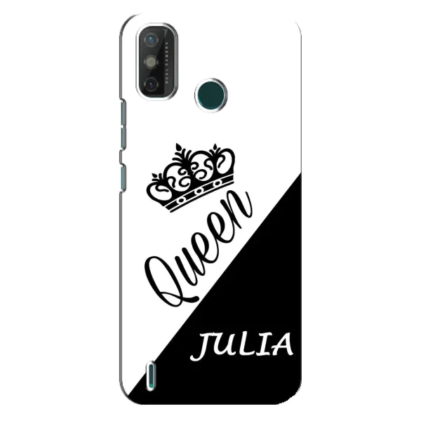 Чехол с рисунком «JULIA» для TECNO Spark GO (2021)