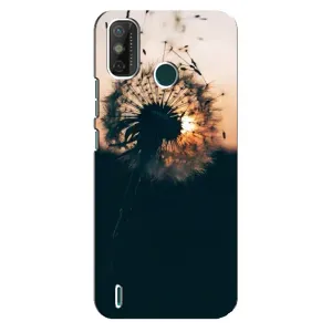 Силіконовий Чохол з кульбабками на TECNO Spark GO (2021) (Гарна кульбабка)