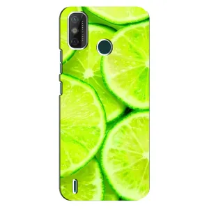 Чохол з зображенням смачної їжі для TECNO Spark GO (2021) (Лайм)