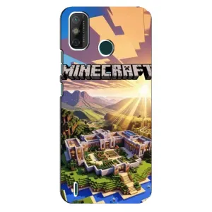 Чохол майнкрафт для TECNO Spark GO (2021) (MINECRAFT)