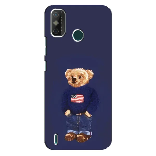 Чехол с рисунком «Мишка USA» для TECNO Spark GO (2021) Чехол с рисунком «Мишка USA» для TECNO Spark GO (2021)