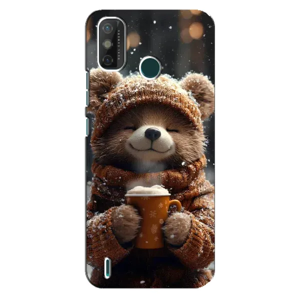 Чехол с рисунком «Медвежонок с кофе» для TECNO Spark GO (2021) Чехол с рисунком «Медвежонок с кофе» для TECNO Spark GO (2021)