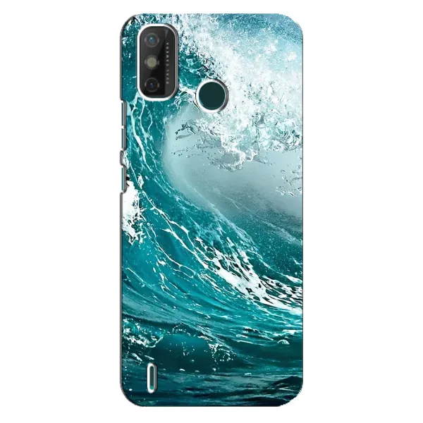 Чехол с рисунком «Морская волна» для TECNO Spark GO (2021)