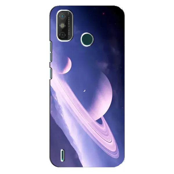 Чехол с рисунком «Планета в космосе» для TECNO Spark GO (2021)