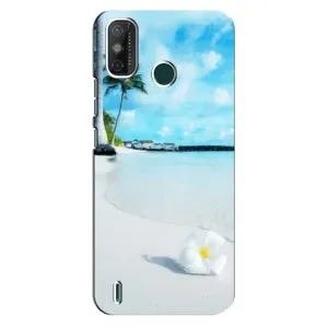 Летний Чехол на TECNO Spark GO (2021) (Пляж)
