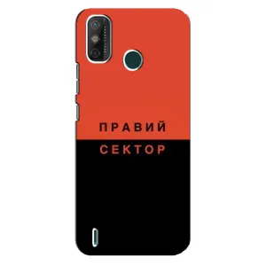 Чохли УПА (Червоно-Чорний) на TECNO Spark GO (2021) (Правий Сектор)