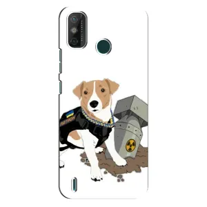 Чохол з принтом Песика Патрон для TECNO Spark GO (2021) (Пес Патрон з ракетою)