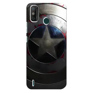 Чохол с Щітом Капітана Америки на TECNO Spark GO (2021) (Ретро Щит Капітана)