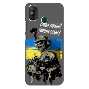 Патриотический Чехол для TECNO Spark GO (2021) (Слава Украине)