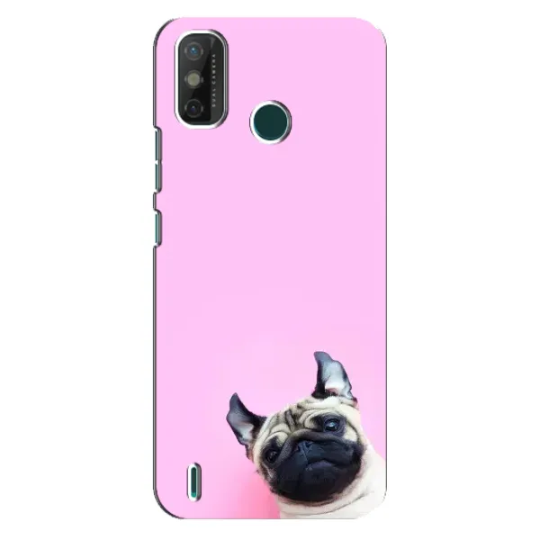 Чехол с рисунком «Собака на розовом» для TECNO Spark GO (2021) Чехол с рисунком «Собака на розовом» для TECNO Spark GO (2021)