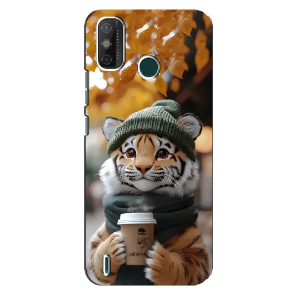 Чехол с рисунком «Тигр с кофе» для TECNO Spark GO (2021) Чехол с рисунком «Тигр с кофе» для TECNO Spark GO (2021)