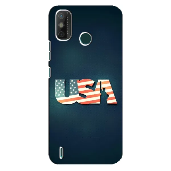 Чехол с рисунком «USA» для TECNO Spark GO (2021) Чехол с рисунком «USA» для TECNO Spark GO (2021)