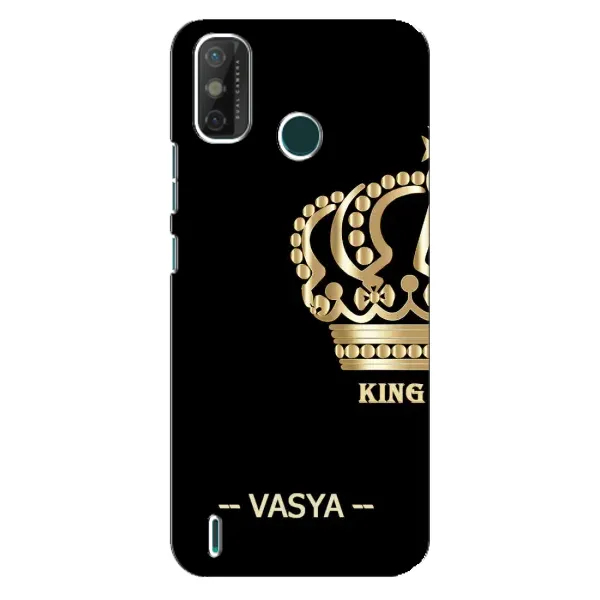 Чехол с рисунком «VASYA» для TECNO Spark GO (2021)