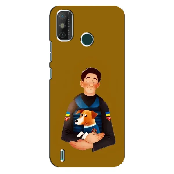 Чехол с рисунком «ЗСУ Патрон» для TECNO Spark GO (2021)