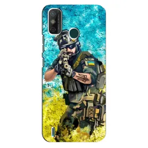 ЗСУ Чехлы (TPU) для TECNO Spark GO (2021) (ЗСУ Воин)