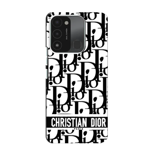 Чехол с рисунком «Christian Dior» для TECNO Spark GO (2022) Чехол с рисунком «Christian Dior» для TECNO Spark GO (2022)