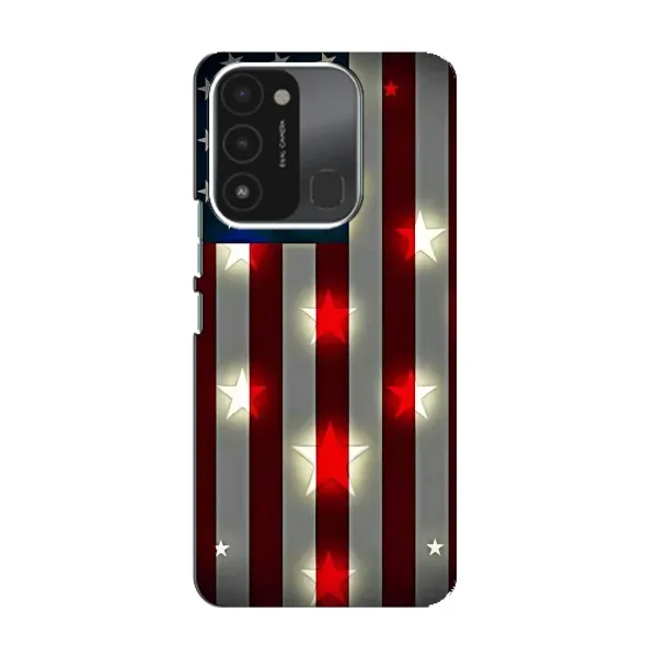 Чехол с рисунком «Флаг США 2» для TECNO Spark GO (2022) Чехол с рисунком «Флаг США 2» для TECNO Spark GO (2022)