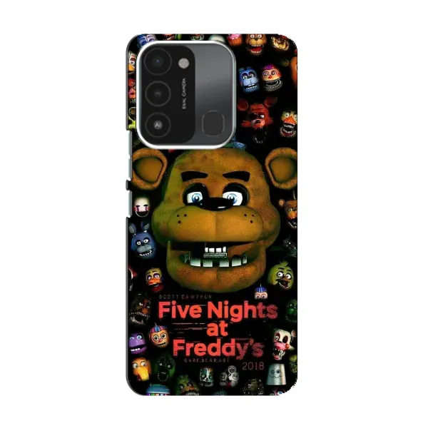 Чехол с рисунком «Freddy» для TECNO Spark GO (2022) Чехол с рисунком «Freddy» для TECNO Spark GO (2022)