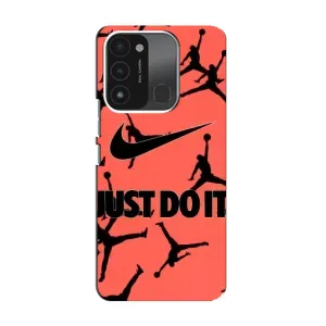 Силиконовый Чехол Nike Air Jordan на Техно Спарк ГО (2022) (Just Do It)