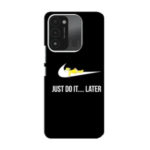 Силиконовый Чехол на TECNO Spark GO (2022) с картинкой Nike (Later)