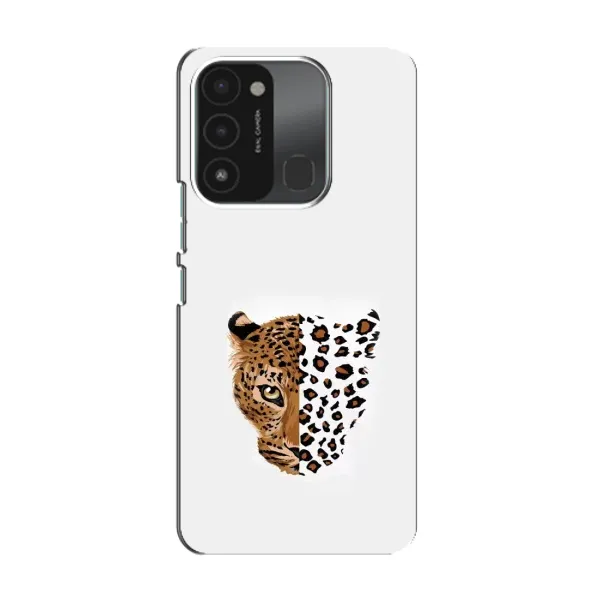 Чехол с рисунком «Леопард на белом» для TECNO Spark GO (2022) Чехол с рисунком «Леопард на белом» для TECNO Spark GO (2022)
