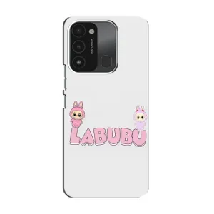 Чехол с принтом Лабубу для TECNO Spark GO (2022) (Логотип Лабубу)