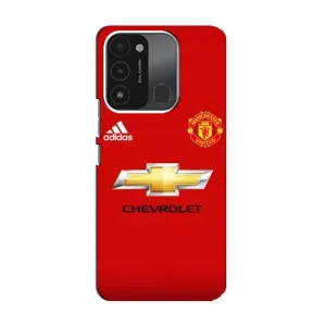Силиконовые Чехлы принт Футбол на TECNO Spark GO (2022) (Man United)