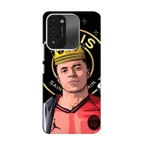 Чохол (TPU) з Футболістом на TECNO Spark GO (2022) (Mbappe King)
