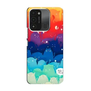 Силіконовий чохол з котиком для TECNO Spark GO (2022) (Mew)