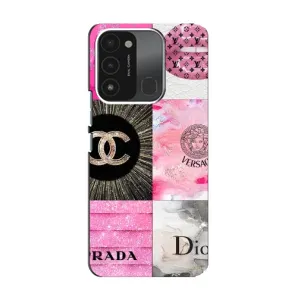 Чохол (Dior, Prada, YSL, Chanel) для TECNO Spark GO (2022) (Модніца)