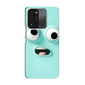 Силиконовые Чехлы (смешные стикеры) для TECNO Spark GO (2022) (Забавное мятное лицо)
