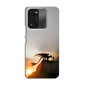 Чехол дракон Беззубик для TECNO Spark GO (2022) (Мультиик Беззубик)
