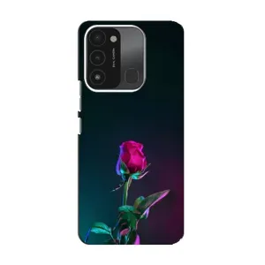 Чехлы с принтом Розочки для TECNO Spark GO (2022) (Ночная роза)