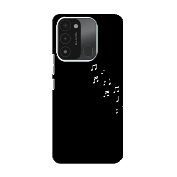Чехол с рисунком «Ноты» для TECNO Spark GO (2022) Чехол с рисунком «Ноты» для TECNO Spark GO (2022)
