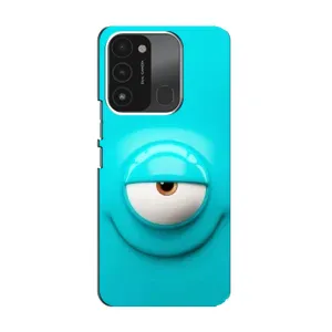 Силиконовые Чехлы (смешные стикеры) для TECNO Spark GO (2022) (Одноглазик)